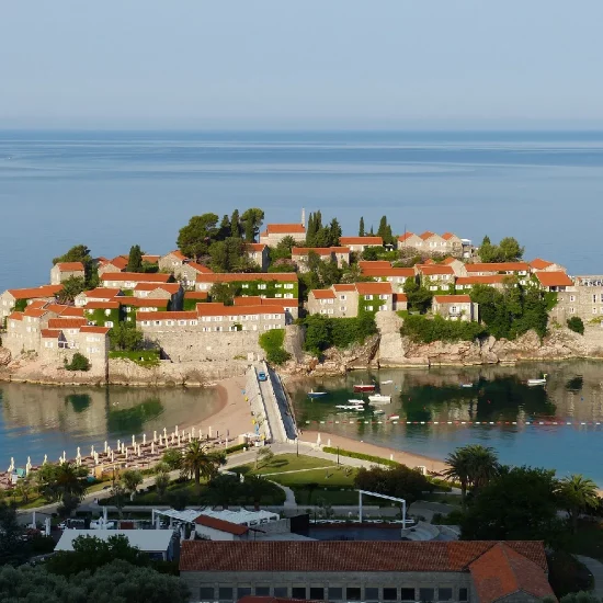 Budva, Sveti Stefan, Montenegro